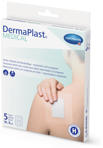 DermaPlast® Medical Medicazione trasparente sterile con compressa assorbente