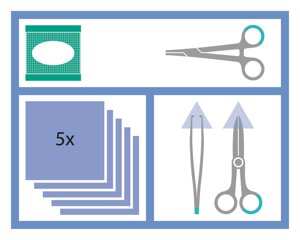 MediSet Set de suture - 12