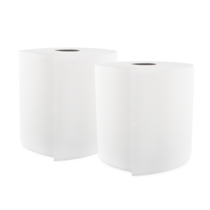 Rouleaux de torchons de nettoyage en cellulose, double couche