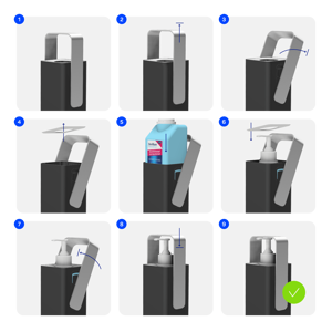 Sterillium® Protect & Care Bundle Leon Dispenser Leon + 475ml