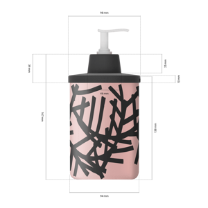 Sterillium® Protect & Care Pacchetto Mia Dispenser Mia feather abstract pink + 475ml