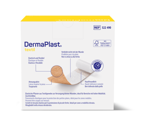 DermaPlast® Textil Cerotto Medicazione rapida, tagliabile a misura 5 m x 8 cm