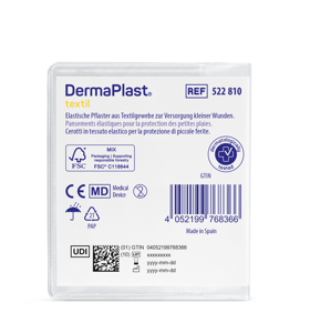 DermaPlast® Textil Pflaster Zentriertes Wundkissen 2 Grössen, assortiert