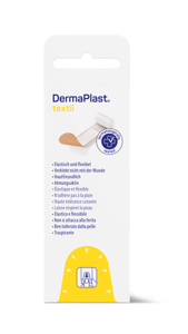 DermaPlast® Textil Pansement adhésif Express, strips en emballage individuel 19 x 72 mm