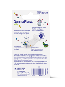 DermaPlast KIDS Wundschnellverband, zuschneidbar 6 x 10 cm
