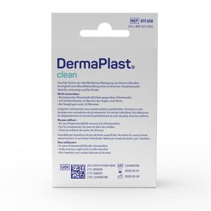 DermaPlast® Clean lingettes nettoyantes Lingettes nettoyantes 13 x 20 cm