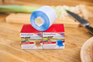 DermaPlast® Quick Aid Pansement adhésif bleu 2 m x 6 cm