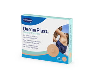 DermaPlast Sensor Patch beige, 21mm