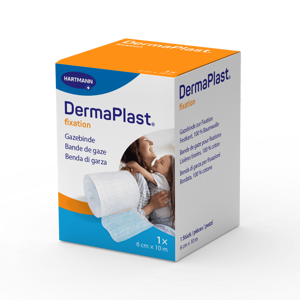 DermaPlast® Gazebinden Faltschachtel 10 m x 6 cm