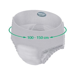 MoliCare® MEN PANTS 7 Pants d'Incontinence L (tour de hanches 100-150 cm)