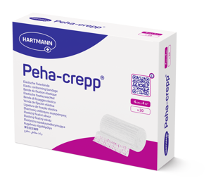 Peha®-Crepp weiss, offen 4m x 4cm P20